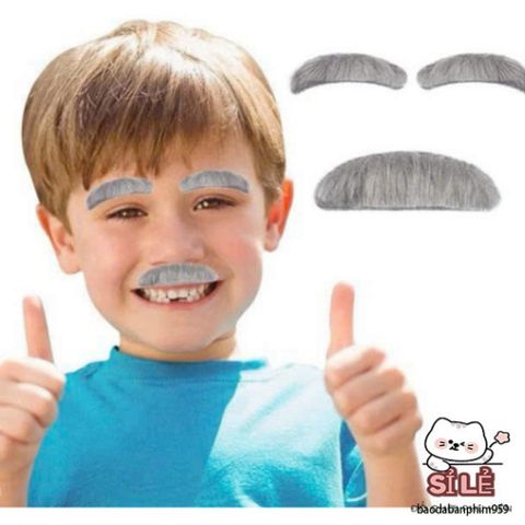 Bộ Râu Ria Mép Giả Dành Cho Nam - Phụ Kiện Hóa Trang Làm Đẹp Cho Sự Kiện và Tiệc Tùng từ HaminStore
