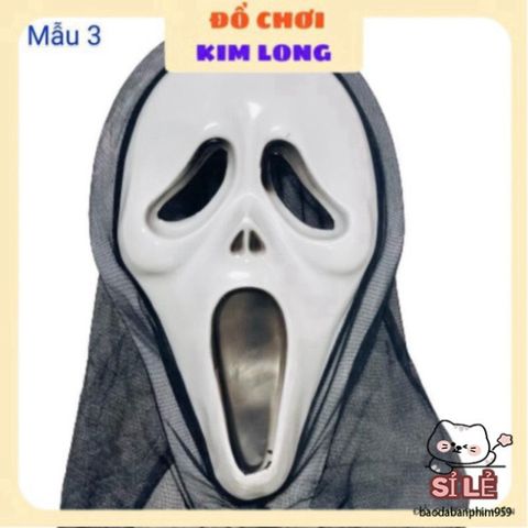 Bộ Trang Phục Halloween 3 Món: Áo Choàng Nón, Găng Tay và Mặt Nạ Hình Bộ Xương Cho Trẻ Em & Người Lớn - Thời Trang Hóa Trang Ma Quái