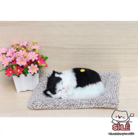 Giá Đỡ Xe Hình Chó Mèo Bằng Than Hoạt Tính - Trang Trí Ô Tô, Bàn Làm Việc, Khử Mùi Không Khí, Quà Tặng Dễ Thương cho Trẻ Em