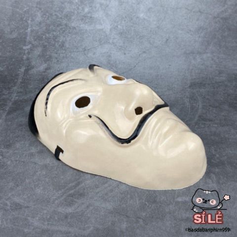 Mặt Nạ Dali Halloween - Phụ Kiện Cosplay La Casa de Papel - Quà Tặng Độc Đáo cho Người Hâm Mộ Bộ Phim Tiếng Tăm