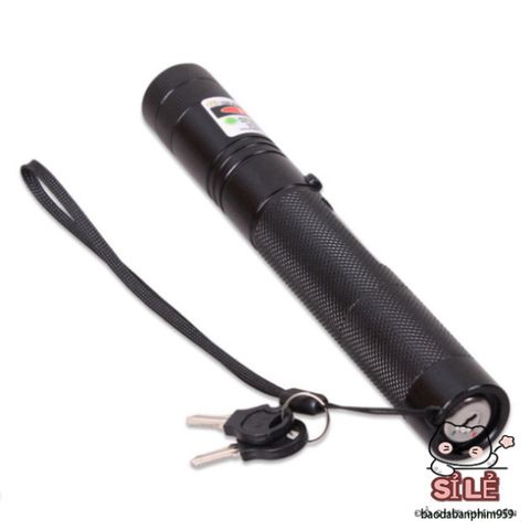 Bút Laser 303 532nm Điều Chỉnh Tiêu Điểm Màu Xanh Lá Cây - Con Trỏ Laser Mạnh Mẽ Dùng Cho Săn Bắn và Thuyết Trình