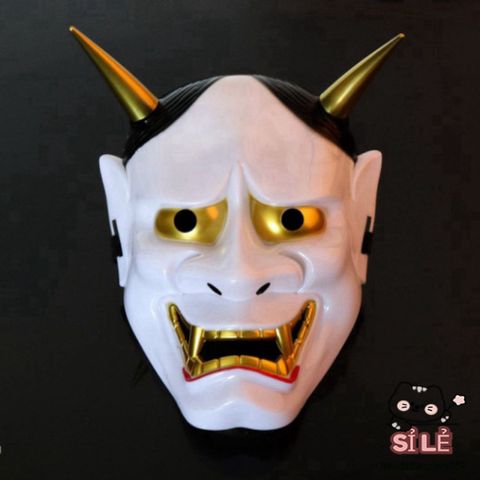 Mặt Nạ Hannya Oni Nhật Bản - Phụ Kiện Nghệ Thuật Độc Đáo Cho Halloween và Lễ Hội - Tượng Trưng Văn Hóa Dân Gian Nhật Bản