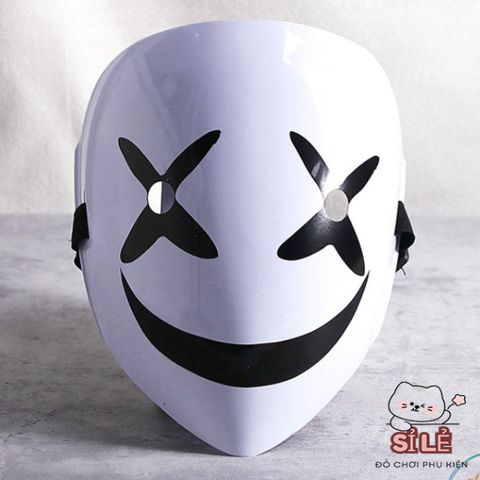 Mặt Nạ Hóa Trang Hiruko Đen Trắng Anime Bullet Đen - Phụ Kiện Cosplay Độc Đáo Cho Sự Kiện & Lễ Hội