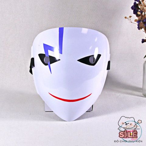 Mặt Nạ Hóa Trang Hiruko Đen Trắng Anime Bullet Đen - Phụ Kiện Cosplay Độc Đáo Cho Sự Kiện & Lễ Hội