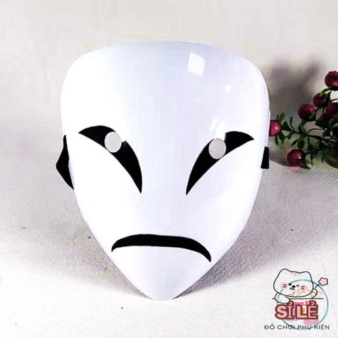 Mặt Nạ Hóa Trang Hiruko Đen Trắng Anime Bullet Đen - Phụ Kiện Cosplay Độc Đáo Cho Sự Kiện & Lễ Hội