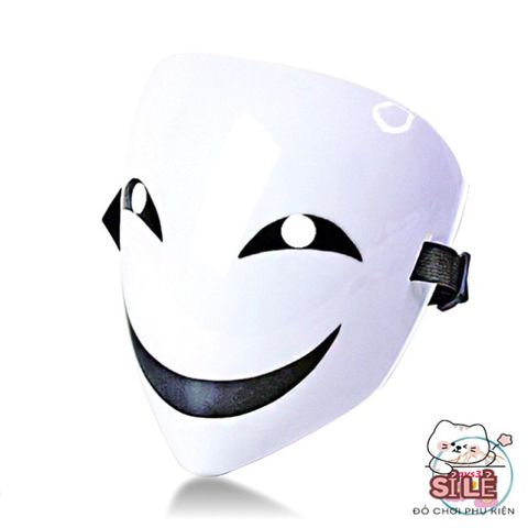 Mặt Nạ Hóa Trang Hiruko Đen Trắng Anime Bullet Đen - Phụ Kiện Cosplay Độc Đáo Cho Sự Kiện & Lễ Hội