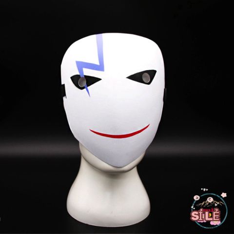 Mặt Nạ Hóa Trang Hiruko Đen Trắng Anime Bullet Đen - Phụ Kiện Cosplay Độc Đáo Cho Sự Kiện & Lễ Hội