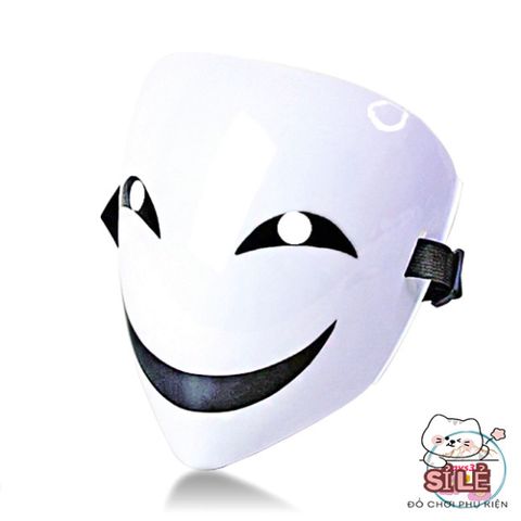 Mặt Nạ Hóa Trang Hiruko Đen Trắng Anime Bullet Đen - Phụ Kiện Cosplay Độc Đáo Cho Sự Kiện & Lễ Hội