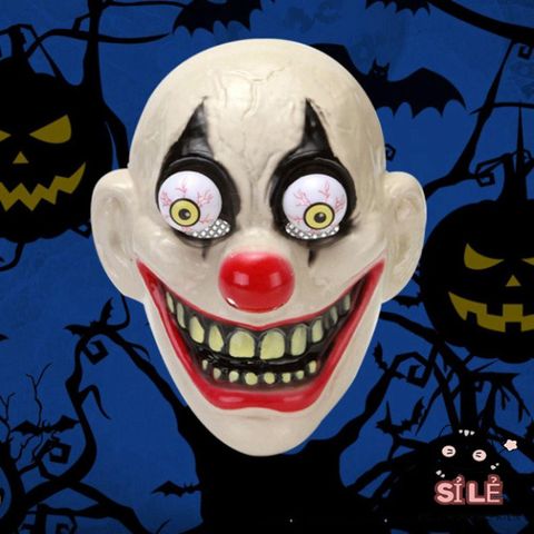 Mặt Nạ Đầu Lâu QINMBOOKS - Mặt Nạ Halloween Đáng Sợ 3D Thực Tế, Quà Tặng Hóa Trang Ma, Zombine, Cosplay Chú Hề Joker
