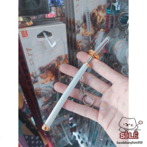 Móc Khóa Kim Loại Hình Kiếm Katana Nhật Bản - Phụ Kiện Thời Trang Độc Đáo, Bền Đẹp, Quà Tặng Ý Nghĩa