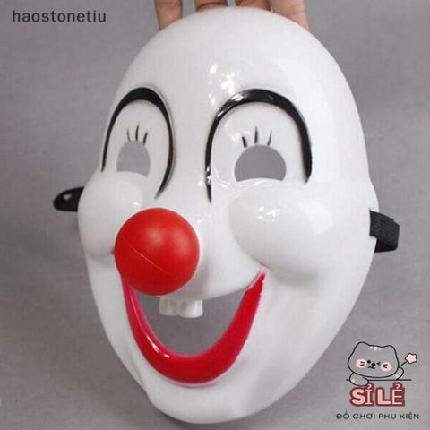 Mặt Nạ Hóa Trang Halloween Chú Hề Mũi Đỏ - Phụ Kiện Độc Đáo Cho Lễ Hội, Đêm Nhảy, Sự Kiện Nghệ Thuật
