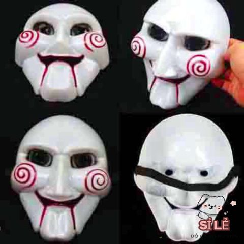 Mặt Nạ Hóa Trang Chainsaw Hacker - Phụ Kiện Halloween Độc Đáo, Nổi Bật và Kinh Dị cho Bữa Tiệc Hóa Trang
