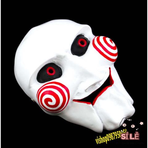Mặt Nạ Hóa Trang Chainsaw Hacker - Phụ Kiện Halloween Độc Đáo, Nổi Bật và Kinh Dị cho Bữa Tiệc Hóa Trang