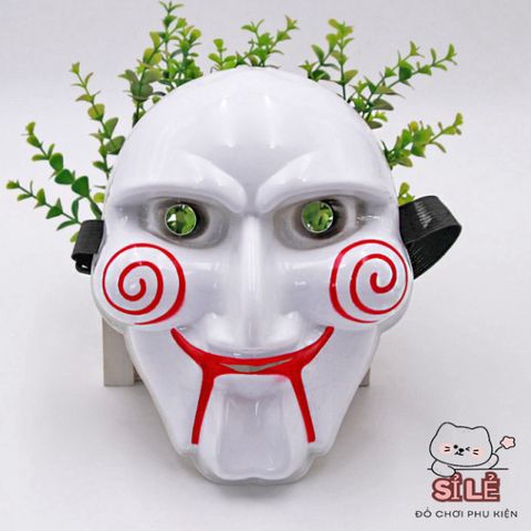 Mặt Nạ Hóa Trang Chainsaw Hacker - Phụ Kiện Halloween Độc Đáo, Nổi Bật và Kinh Dị cho Bữa Tiệc Hóa Trang