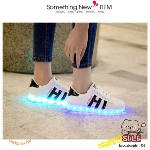 Giày Thể Thao Phát Sáng Độc Đáo - 7 Màu Sắc, 11 Chế Độ Nháy, Thời Trang Nam Nữ, Phụ Kiện Tiệc Tùng, Giày Đi Dạo Thời Thượng