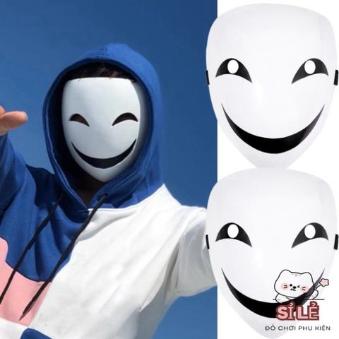Mặt Nạ Halloween PVC Chú Hề Cười Đỉa - Mặt Nạ Hóa Trang Độc Đáo Cho Tiệc Tùng và Lễ Hội