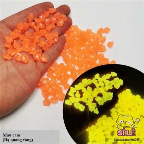 20 Viên Sỏi Phát Sáng Dạ Quang - Đá Trang Trí Bể Cá Tiểu Cảnh Lung Linh, An Toàn Cho Môi Trường, Tạo Không Gian Huyền Bí Hơn 15 Năm