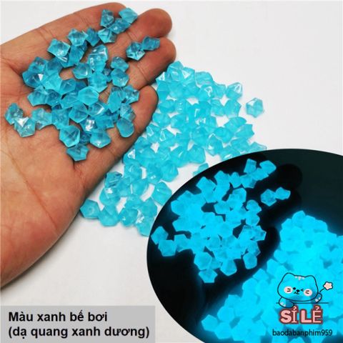 20 Viên Sỏi Phát Sáng Dạ Quang - Đá Trang Trí Bể Cá Tiểu Cảnh Lung Linh, An Toàn Cho Môi Trường, Tạo Không Gian Huyền Bí Hơn 15 Năm