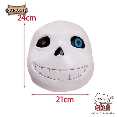 Mặt Nạ Cosplay Undertale Sans - Phụ Kiện Hóa Trang Vừa Vặn, Thích Hợp Cho Halloween và Tiệc Tùng - Độc Đáo và Nghệ Thuật