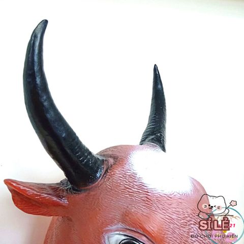 Mặt Nạ Bò Tót Tây Ban Nha Màu Nâu - Phụ Kiện Halloween Nghệ Thuật, Video, Biểu Diễn và Hóa Trang