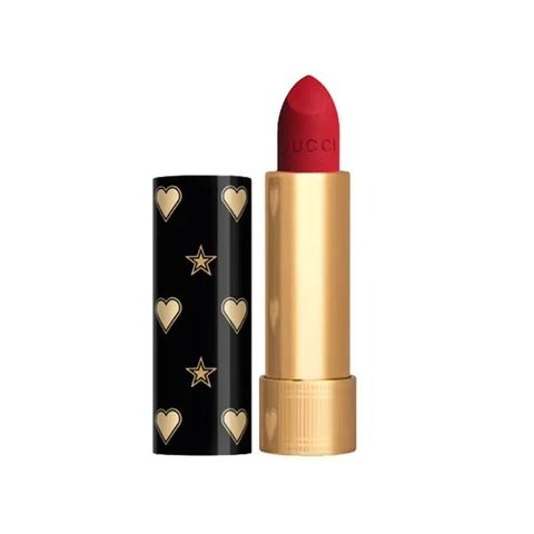 Son Gucci Limited 25 Goldie Red Màu Đỏ Tươi Chính Hãng - Thỏi Son Sang Trọng, Cảm Giác Mịn Màng, Dành Cho Phái Đẹp