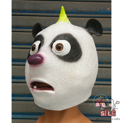 Mặt Nạ Gấu Trúc Ngáo Hoá Trang - Đạo Cụ Halloween Độc Đáo Cho Mọi Lứa Tuổi - Thú Vị Cho Tiệc Tùng và Chụp Ảnh