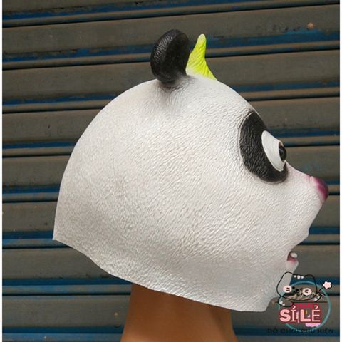 Mặt Nạ Gấu Trúc Ngáo Hoá Trang - Đạo Cụ Halloween Độc Đáo Cho Mọi Lứa Tuổi - Thú Vị Cho Tiệc Tùng và Chụp Ảnh