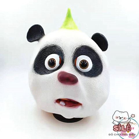 Mặt Nạ Gấu Trúc Ngáo Hoá Trang - Đạo Cụ Halloween Độc Đáo Cho Mọi Lứa Tuổi - Thú Vị Cho Tiệc Tùng và Chụp Ảnh