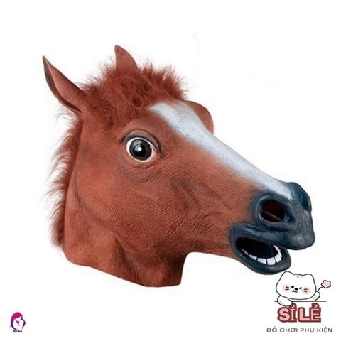 Mặt Nạ Latex Hình Ngựa Độc Đáo - Khuyên Dùng Trong Lễ Hội Halloween Và Tiệc Hóa Trang, Phụ Kiện Thú Vị Cho Bé Và Người Lớn
