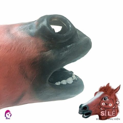 Mặt Nạ Latex Hình Ngựa Độc Đáo - Khuyên Dùng Trong Lễ Hội Halloween Và Tiệc Hóa Trang, Phụ Kiện Thú Vị Cho Bé Và Người Lớn