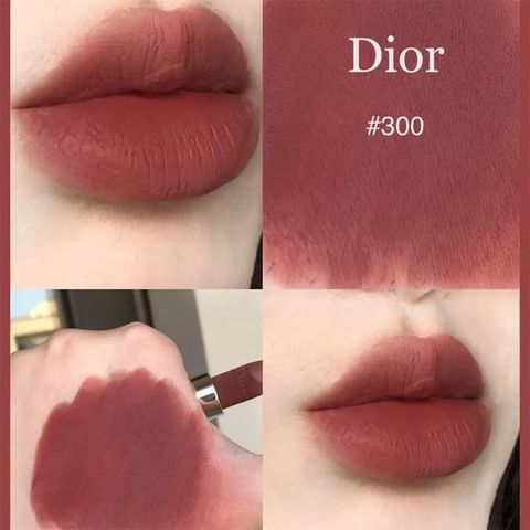 Son Dior Rouge Couture Floral Velvet Lipstick 300 - Màu Hồng Nâu Đất Sang Trọng - Son Chính Hãng Từ Pháp, Quà Tặng Tuyệt Vời Cho Phái Đẹp