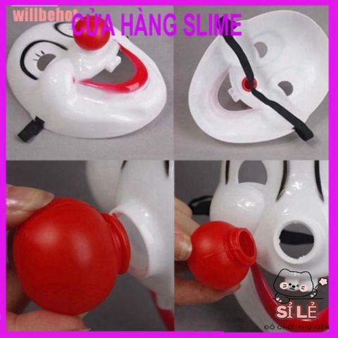 Mặt Nạ Mũi Chú Hề Vui Nhộn Halloween - Phụ Kiện Hóa Trang Cho Nam Nữ, Tiệc Tùng, Biểu Diễn Nghệ Thuật
