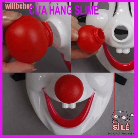 Mặt Nạ Mũi Chú Hề Vui Nhộn Halloween - Phụ Kiện Hóa Trang Cho Nam Nữ, Tiệc Tùng, Biểu Diễn Nghệ Thuật