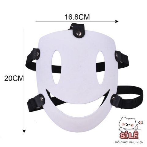 Mặt Nạ Cosplay LED Phát Sáng Anime Thiên Thần Nụ Cười Hiruko - Phụ Kiện Halloween Sáng Đẹp Cho Tiệc Tùng