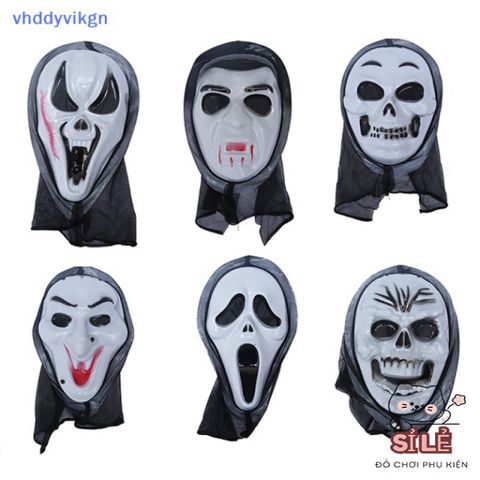Mặt Nạ Khiêu Vũ Hip Hop Độc Đáo - Phụ Kiện Tiệc Halloween Kinh Dị, Trang Phục Phù Hợp Mọi Dịp Lễ Hội