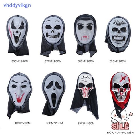 Mặt Nạ Khiêu Vũ Hip Hop Độc Đáo - Phụ Kiện Tiệc Halloween Kinh Dị, Trang Phục Phù Hợp Mọi Dịp Lễ Hội
