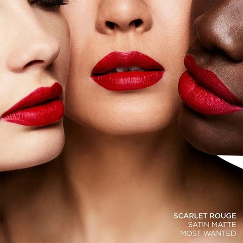 Son Lì Tom Ford TF Satin Matte 16 Scarlet Rouge - Màu Đỏ Cổ Điển Sang Trọng, Bám Màu Lâu, Cảm Giác Mềm Mượt, Quà Tặng Hoàn Hảo