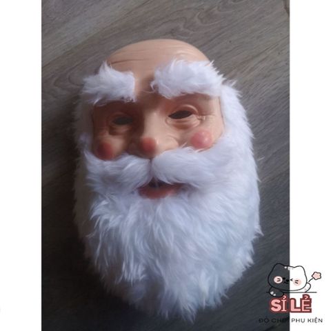 Mặt Nạ Ông Già Noel & Mũ Giống Ông Già Noel - Phụ Kiện Giáng Sinh & Halloween Độc Đáo - Dành Cho Lễ Hội Rực Rỡ