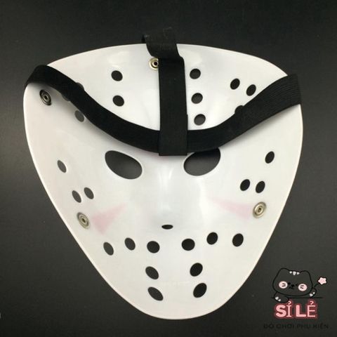 Mặt Nạ Jason Voorhees Halloween - Phụ Kiện Trang Trí Tiệc Hóa Trang Đáng Sợ Cho Người Lớn Và Trẻ Em