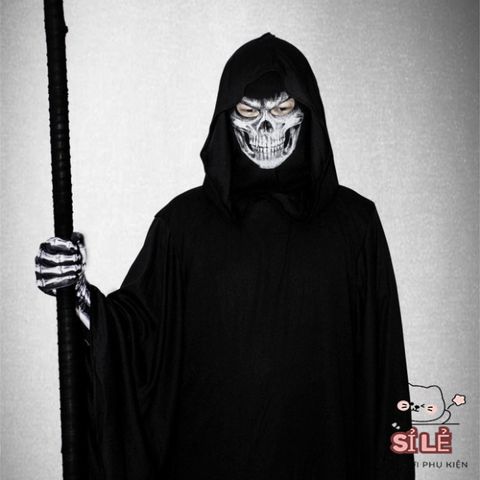 Mặt Nạ Toàn Mặt Đầu Lâu Đàn Hồi Thời Trang - Phụ Kiện Halloween Độc Đáo, Hoá Trang Cá Tính Cho Nam Nữ