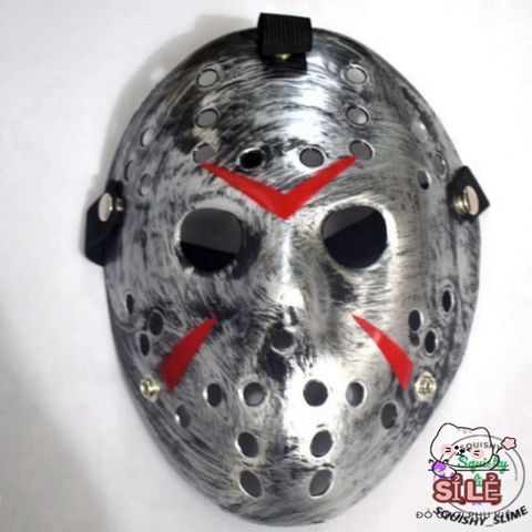 Mặt Nạ Hóa Trang Jason Voorhees - Phụ Kiện Halloween Cao Cấp, Chất Liệu Nhựa Bền Bỉ, Phù Hợp Cho Nam Nữ