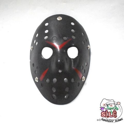 Mặt Nạ Hóa Trang Jason Voorhees - Phụ Kiện Halloween Cao Cấp, Chất Liệu Nhựa Bền Bỉ, Phù Hợp Cho Nam Nữ
