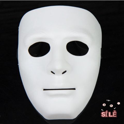 Mặt Nạ Hóa Trang Dạ Hội Màu Trắng Jabbawockeez - Phong Cách Hip Hop, Set 10 Chiếc, Thể Hiện Cá Tính Độc Đáo