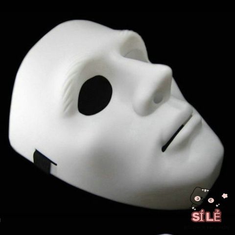 Mặt Nạ Hóa Trang Dạ Hội Màu Trắng Jabbawockeez - Phong Cách Hip Hop, Set 10 Chiếc, Thể Hiện Cá Tính Độc Đáo