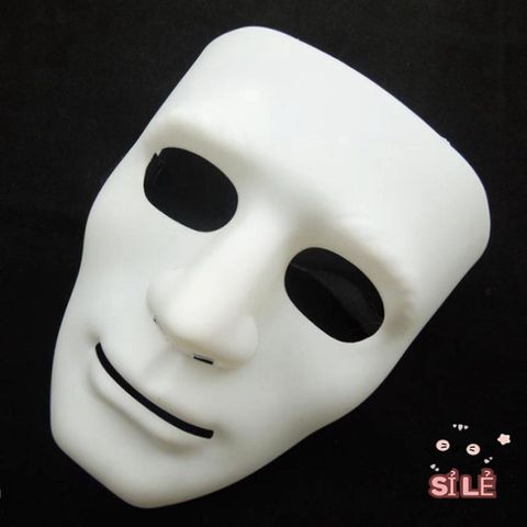 Mặt Nạ Hóa Trang Dạ Hội Màu Trắng Jabbawockeez - Phong Cách Hip Hop, Set 10 Chiếc, Thể Hiện Cá Tính Độc Đáo