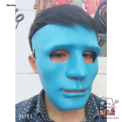 Mặt Nạ Hóa Trang Jabbawockeez Xanh Dương - Phụ Kiện Cosplay Đẹp cho Halloween và Tiệc Hóa Trang, Độc Đáo và Sáng Tạo