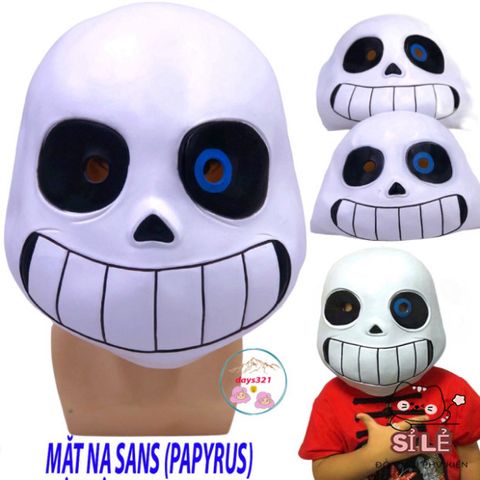 Mặt Nạ Hóa Trang Papyrus - Game Legend Of The Sans - Mặt Nạ Cosplay Halloween Sáng Tạo cho Người Hâm Mộ