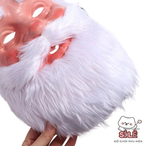 Bộ Đạo Cụ Cosplay Giáng Sinh HOUCHU - Mặt Nạ Ông Già Noel Râu và Mũ 3D, Phụ Kiện Trang Trí Tiệc Giáng Sinh Cho Gia Đình