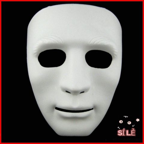 Mặt Nạ Hóa Trang Dạ Hội Màu Trắng Jabbawockeez - Phụ Kiện Hip Hop Độc Đáo Cho Tiệc Hóa Trang và Sự Kiện Nghệ Thuật