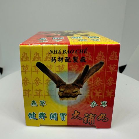 Trùng Thảo Sâm Nhung Loại 1 Nai Vàng Chính Hãng Malaysia - Tăng Cường Sức Khỏe, Tăng Cân Tự Nhiên, Hỗ Trợ Phục Hồi Năng Lượng